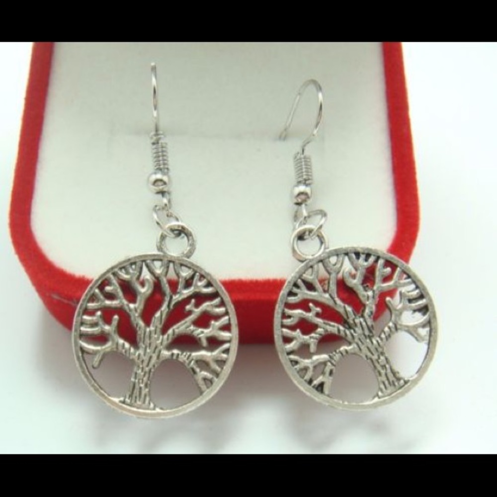 New Silver plated earrings